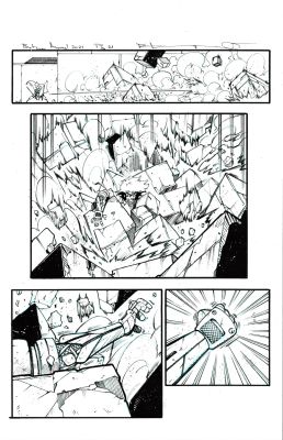 Ricardo López Ortiz | Batman Annual Page 21 | The Artist Bullpen