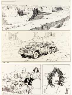 Milo Manara | Revolution, original art, p. 11 | ComicArt.dk