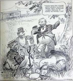 151: HERBLOCK Herbert Block 1934 The Railroad Situation | Hess Fine Auctions