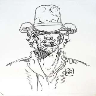 Giraud. Illustration originale Blueberry | BDEnchères