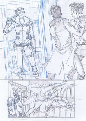 Chris Wildgoose | Batman: Nightwalker page 135 | Geoff M Art Sales