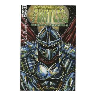 Kevin Eastman-Autographed Comic Book with Hand-Drawn Cover Art / TEENAGE MUTANT NINJA TURTLES URBAN LEGENDS #24 (2020) | Propstore
