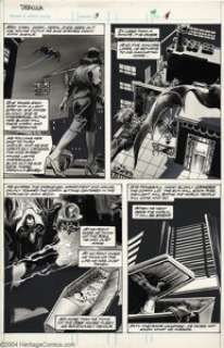 Gene Colan and Tom Palmer - Original Art for Tomb of Dracula Magazine # 3, page 12 (Marvel, 1980). The condition - | Heritage