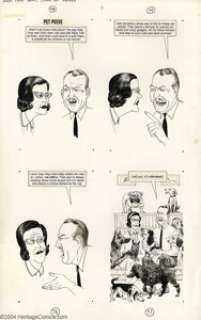 Dave Berg - Original Illustrations for Mad’s Dave Berg Looks at Things, pages 74-77 (EC Comics, 1967). Dave Berg - | Heritage