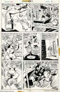John Buscema and Joe Sinnott - Thor #237, page 3 Original Art (Marvel, 1975 ). Callous drive by shootings prompt - | Heritage