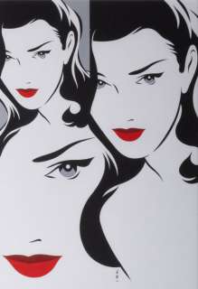 Minus, Walter (1958- 62 Ans) | La Bellissima Donatella Dessin original sur papier encre de chine, gouache et acrylique 20x29 cm enc… | Stanley’s Auction