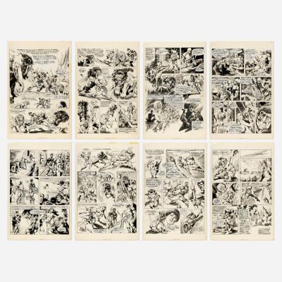 Pablo Marcos, Creepy #104 ’The Games" Complete 8-Page Story Original Art (Warren Publications, 1979) | Landry Pop Auctions