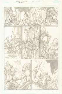 Original Comic Art By Chad Hardin | Games Workshop And Electronic Arts  - Warhammer: Age of Reckoning  - Page 12  - (2008) | Catawiki