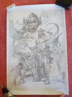 Original Art Page By Sanjulian | Conan And red sonja | Catawiki