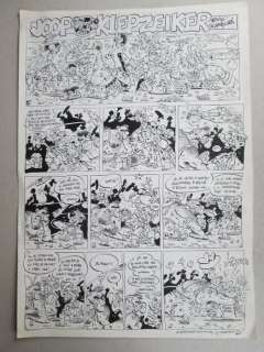Schreurs, Eric | Original page  - Joop Klepzeiker 4  - Gezellig  - (1988) | Catawiki