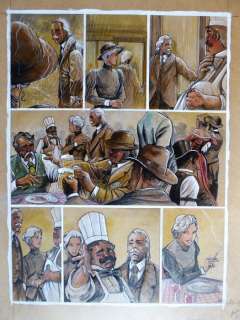 Le Hénanff, Fabrice | Planche originale (p.36)  - HH Holmes tome 1  - (2005) | Catawiki