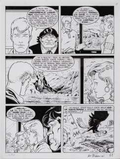 GIOVANNI ROMANINI, Martin Mystere - La leggenda di Ulisse, n. 238, page 61 | Art-Rite