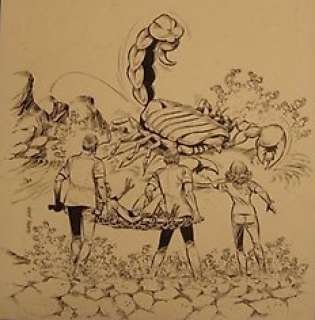 Paape, Eddy - Originele Cover - Luc Oriënt 17 - Les spores de nulle part / De sporen van doctor X - (1990) 