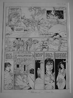 Stalner, Jean-Marc / Stalner, Eric - Planche originale (p.23) - Malheig T3 - L‘Å“il de Wedal 
