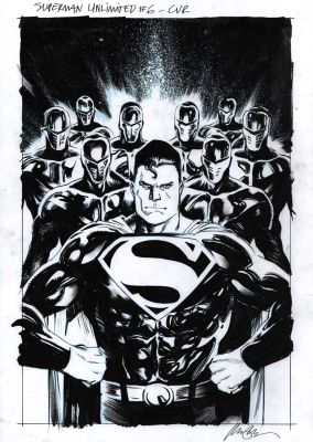 Rafael Albuquerque | Superman Unlimited #6 Cover | Essential Sequential