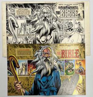 Joe Kubert Original Cover Art DC The Bible | Weiss Auctions