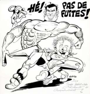 Gotlib ( Marcel Gottlieb,... | Hé ! Pas de fuites ! Couverture du magazine Fluide... | Coutau Bégarie