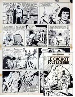 Sirius | Timour, planche n°22 Ã  l’encre de Chine de l’ép… | Banque Dessinée