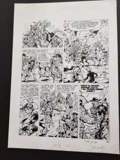 Derib - Planche originale (p.20) - Go West | Catawiki