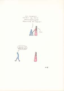 Muszę to przemyśleć, z cyklu Naprawdę nieśmieszne rysunki | ArtKomiks