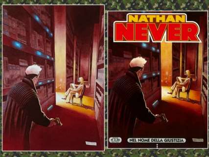 De Angelis, Roberto - original cover for Nathan Never no. 176 (2006) | Catawiki