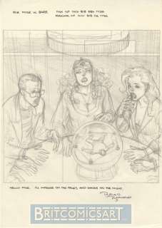 Brian Bolland | Maze Agency 20 Cover Prelim By Brian Bolland Issue 20 Page 0 | BritComicsArt