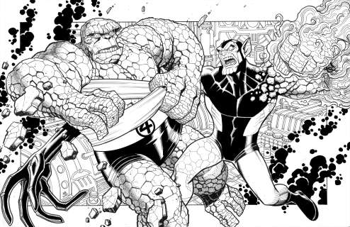 Nick Bradshaw - Thing Vs The SuperSkrull