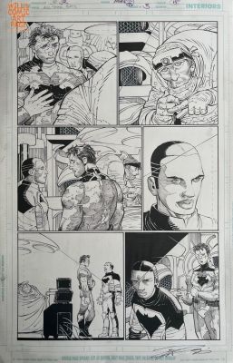 John Romita Jr. Danny Miki | All-Star Batman 3 Pg 15 (Dc, 2016) Batsuits And Batmobiles | Will’s Comic Art Page