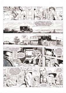 Mitton, Jean-Yves - Original page (p.41) - Bloed en Stilte 6 - Omerta - (1992) | Catawiki