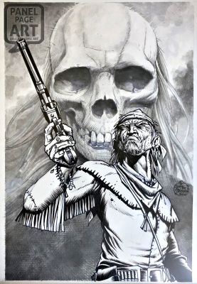 Tim Truman | Hawken 1 Cover | Panel Page Art