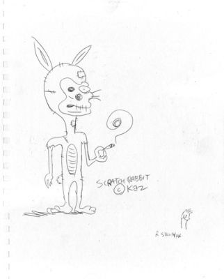 Original Art. Drawing by Kaz (Underworld/SpongeBob) & R. Sikoryak | eBay US (Buy It Now)