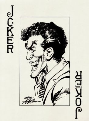 Neal Adams | Joker Detailed Pinup | Romitaman