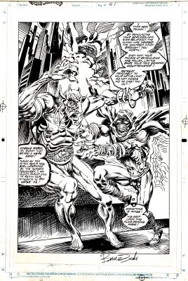 Armando Gil, Bruce Zick - Sleepwalker Holiday Special #1 Splash (Sleepwalker Battles the Demon: Mr. Jyn!) 1993