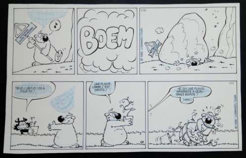 Dupa - Planche originale - Cubitus - (1989) | Catawiki