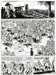 LAMBIL - lot 362 - Les Tuniques Bleues, Les Bleus en folie, planche originale…