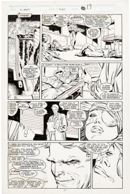 Marc Silvestri | Silvestri, Marc - Uncanny X-Men #261 Pg, Pierce, Lady Deathstrike + Cylla Origin / Joins Reave - Marc’s Last Issue | Cool Lines Art