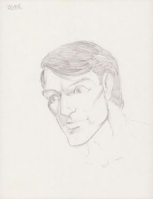 Art Nichols | Man Portrait Pencil Sketch | Anthony’s Comic Book Art