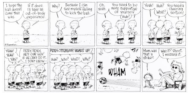 Thompson, Richard - Cul de Sac Sunday 4/6 2008 Multiple Personalities in Football | Cool Lines Art