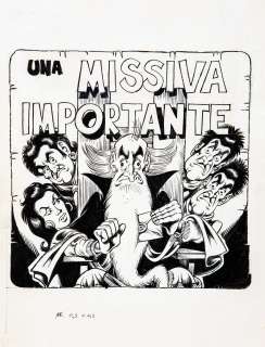 Piffarerio Paolo - "Alan Ford - Una missiva importante", 1975 | Urania Casa d’Aste