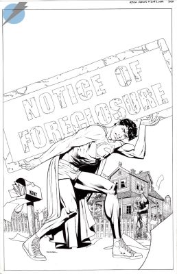 Ryan Sook | Action Comics Issue 1093 Page Cover | Felix Comic Art