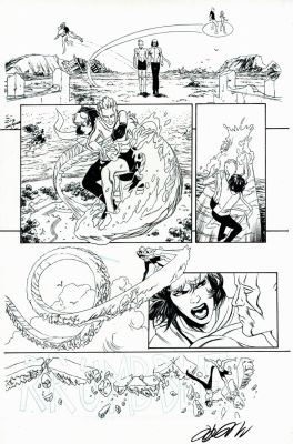 Alvaro Martinez Bueno, John Lucas | Cataclysm: Ultimate X-Men #1 P 4 (X-Men in Great Action!) 2013 | Romitaman