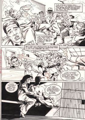 Tony Dezuniga | Green Hornet #? P.15 - Chase Scene - Now Comics | Anthony’s Comic Book Art