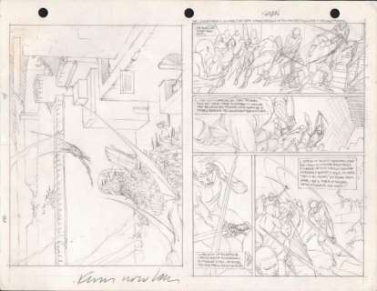 Kevin Nowlan | Nowlan Grimwood’s Daugher Prelim P. 5-7 | ComicArtFans Classifieds