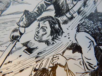 Manara, Milo - Original page (p.38) - Il Vascello Fantasma - (1970) | Catawiki