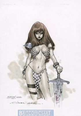 Olivier Coipel | Red Sonja By Olivier Coipel | BritComicsArt