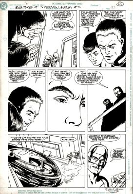 Curt Swan, John Byrne | Adventures of Superman Annual #2 P 20 (The Guardian! Signed! Inked By John Byrne) 1990 | Romitaman