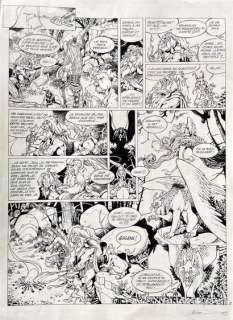 Crisse/Atalante. Planche originale n°12 de l’album T3… | Dagoty