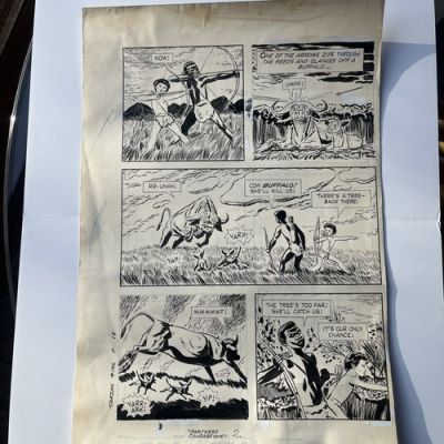 Original Comic Art Tarzan #136 pg. 18 by Russ Manning | eBay US (Buy It Now)