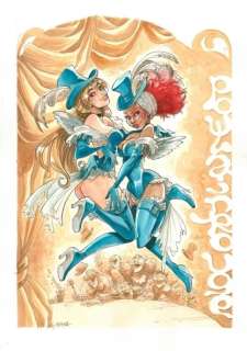 Barbucci. Illustration originale Poulain Rouge | BDEnchères