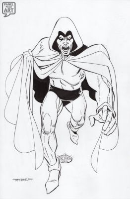 John Byrne | Spectre - Pin Up | Panel Page Art